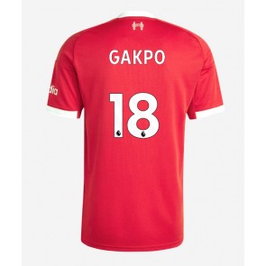 Liverpool Cody Gakpo #18 Hemmatröja 2025-26 Kortärmad